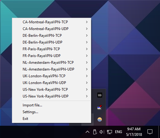 How to set up OpenVPN on Windows 10: Step 10